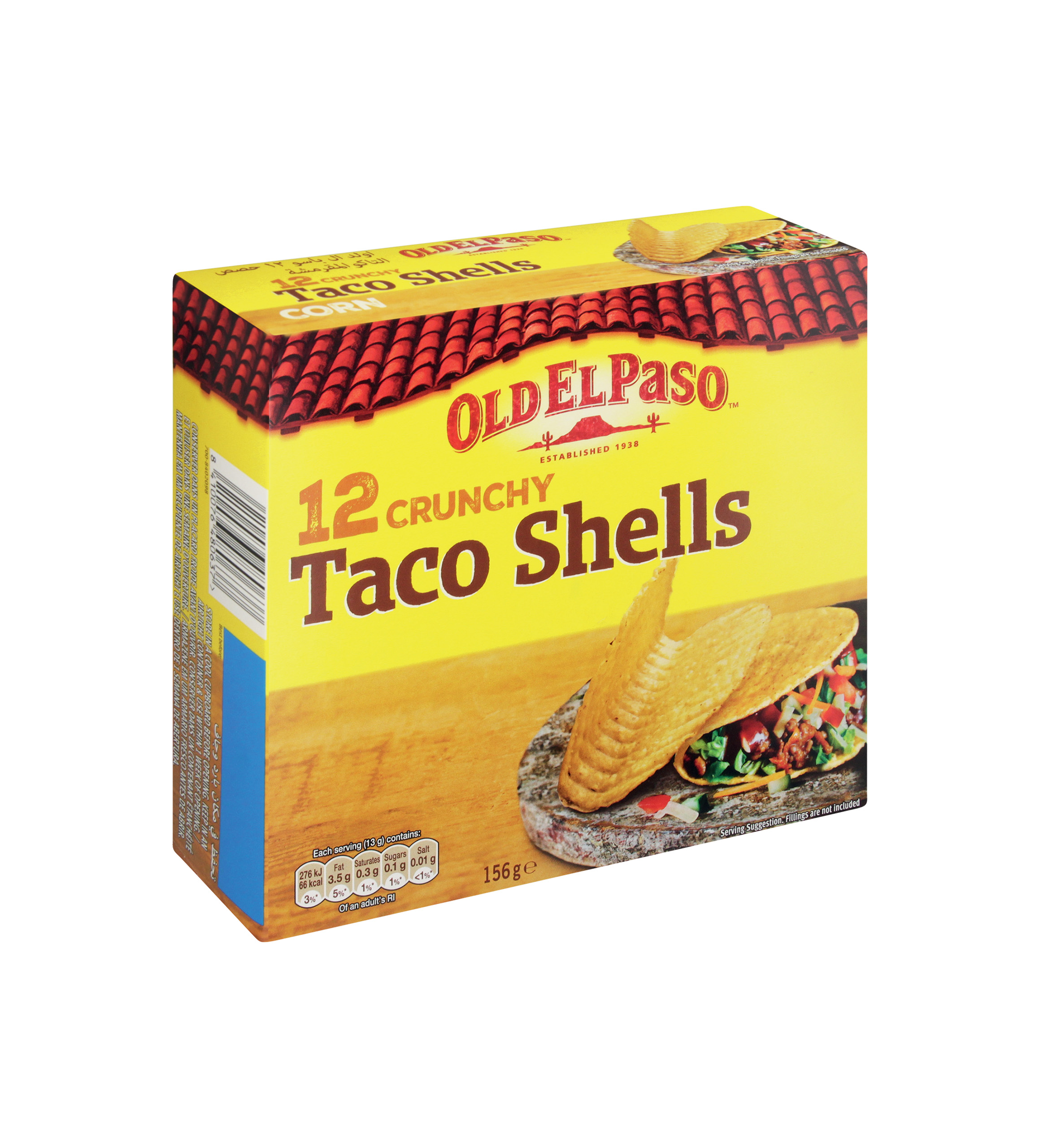 Old El Paso 12 Crunchy Taco Shells Bounty Foods 5943