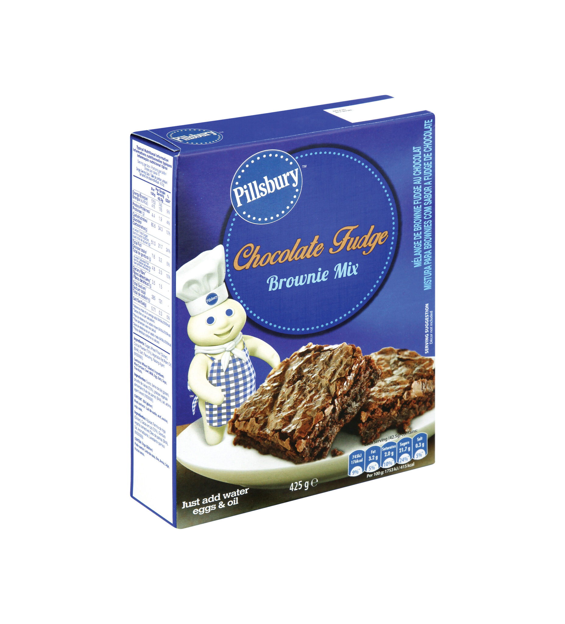 Pillsbury Chocolate Fudge Flavoured Brownie Mix Bounty Foods